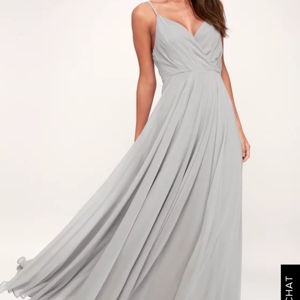 Light Grey maxi dress XL